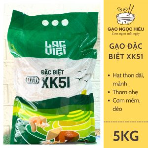 Gạo Lạc Việt đặc biệt XK51 (dẻo mềm) 5KG